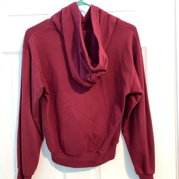 H&M burgundy hoodie - Picture 2 of 2